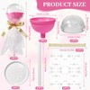 LILIDASO Empty Giant Plastic Lollipop Container,12 PCS Party Favor Container,