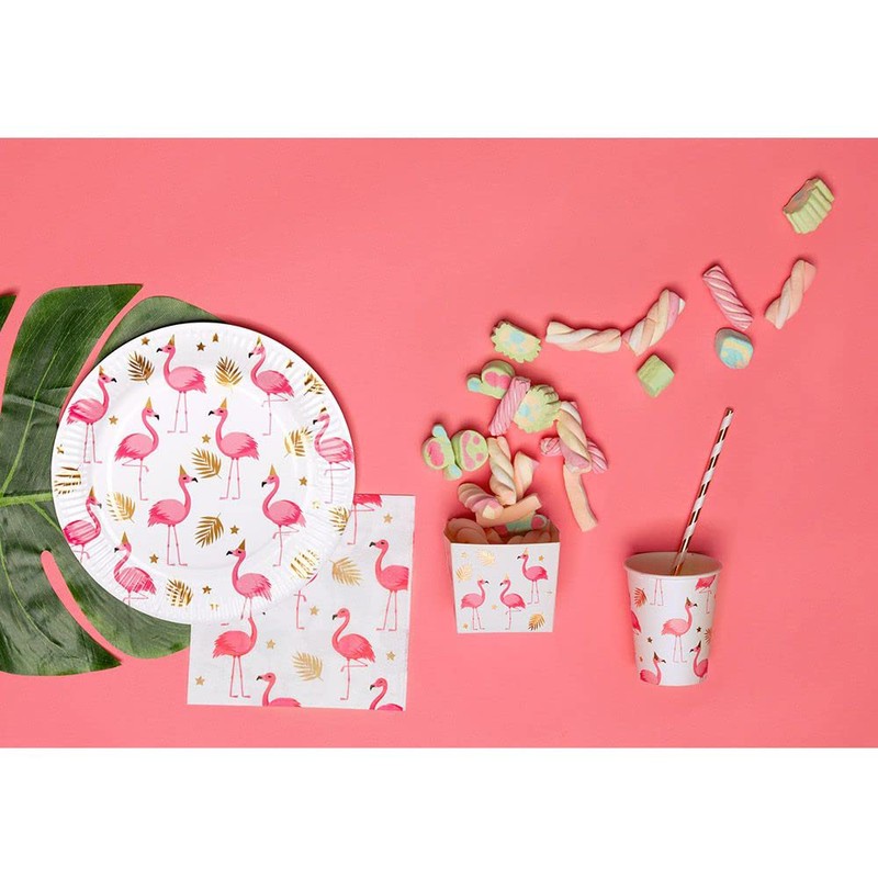 Boland 52497 - Flamingo Party Cups, Pack of 10, 210