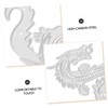 VILLFUL Dragon Metal Cutting Die for Scrapbooking Sturdy DIY Template