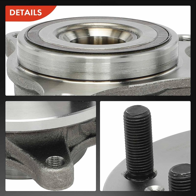A-Premium 2 x Front Wheel Bearing and Hub Assembly with
