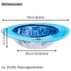 Smart-Planet Pop Up Baby Pool for Beach, Blue, 20 x