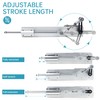 YIDOFENG Reciprocating Cycle Linear Actuator Stroke 2cm-8cm, DC 24V 120RPM,Adjustable