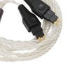 2 Pin Sound Cable 4 Core Silver Plated Copper 3