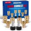 Pressure Washer Quick Connect Kit, M22 Swivel to 3/8'' Quick