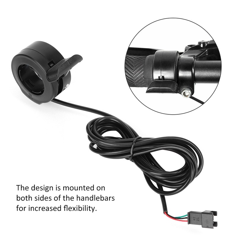 Bike Conversion Lithium Battery Universal Speed Governing Thumb Throttle for