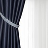 YankMooM 2 Pack Curtain Tiebacks Hand Knitting Curtains Tied Rope