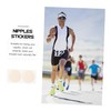 ORFOFE 50pairs for Sports Chest Patch Male Shields Breathable Pads