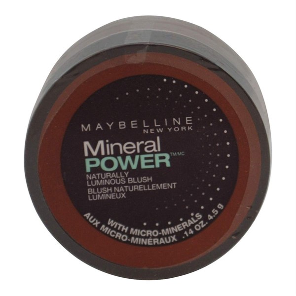 Maybelline Mineral Power Naturally Luminous Blush With Micro-Minerals ~ Sunset Bronze II ~ .14 oz (4.5 g)
