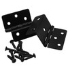 sunnates 4 PCS Three Fold Retro Hinge Chest Hinges Hardware