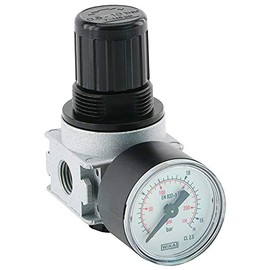 Fittingstore - Pressure Regulator Series 0, 1450 l/min - Pressure Regulator Compressed Air Regulator (G 1/8 Inch - 0.2 to 6 bar)