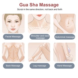 Facial Scraping Device Face Lift Device Gua Sha Facial Tools Electric Gua Sha for Skin Tightening & Lifting USB Rechargeable