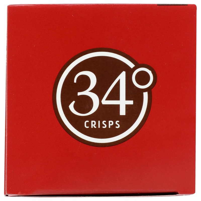 34 Degrees Crisps | Cracked Pepper Crisps | Thin, Light