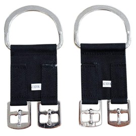 HILASON New Set of 2 Buckle Horse Saddle Western Girth Cinch Converter English