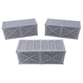 EnderToys Futuristic Shipping Containers by Terrain4Print, 3D Printed Tabletop RPG Scenery and Wargame Terrain for 28mm Miniatures