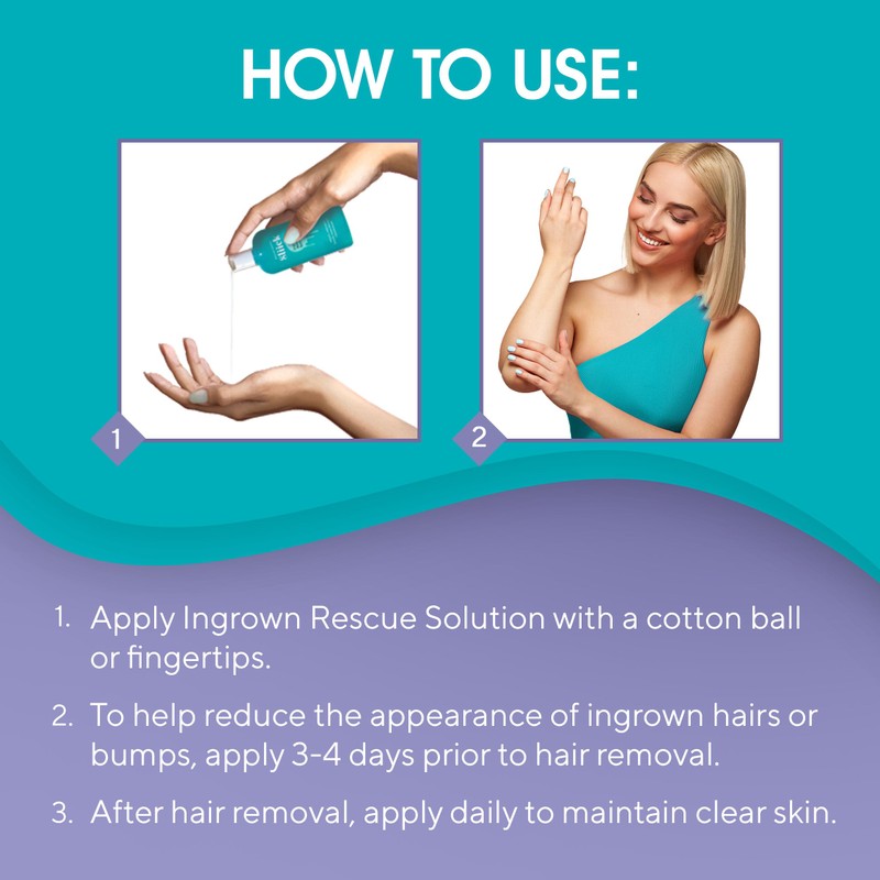 Sliick Ingrown Hair Treatment for Women – Ingrown Hair Serum,