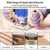 BAYTORY Professional Pattern Flush Trim Router Bit Set with 1/4