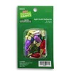 Christmas Crafts Multi-Color Christmas Metallic Light Bulb Flatback Embellishments -