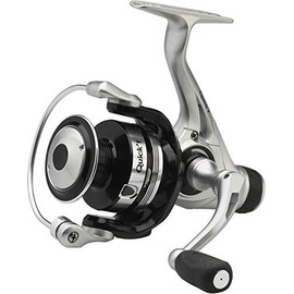 DAM Quick 1 Fishing Reel, Spinning Reels, High Performance Fishing Reel with Free, Unisex, Black, 4000