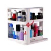 Pinelaxy Rotate Spice Rack Organizer, Two 2-Tiered Swivel Spice Rack