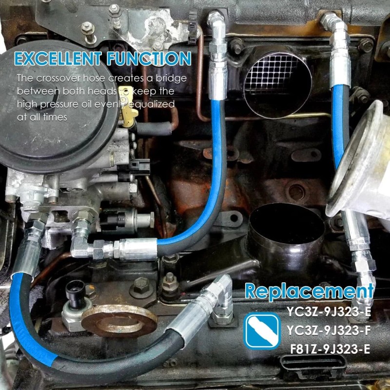Yoursme High Pressure Oil Pump Hpop Hose Kit For Ford