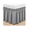 AzulHome Bed Skirts Dust Ruffle for King/California King Size Bed,
