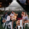 32 LED Patio Umbrella Lights Rechargeable Cordless Umbrella Lights Outdoor