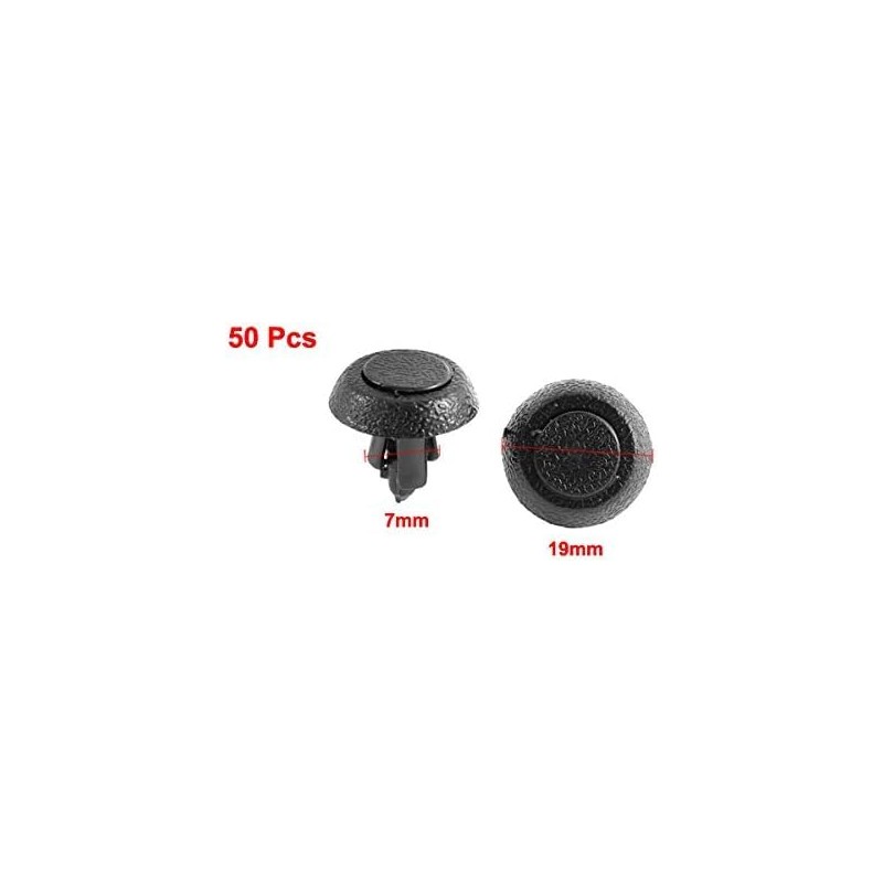 50 Pcs Plastic Rivet Clips for Toyota Camry Highlander Carola