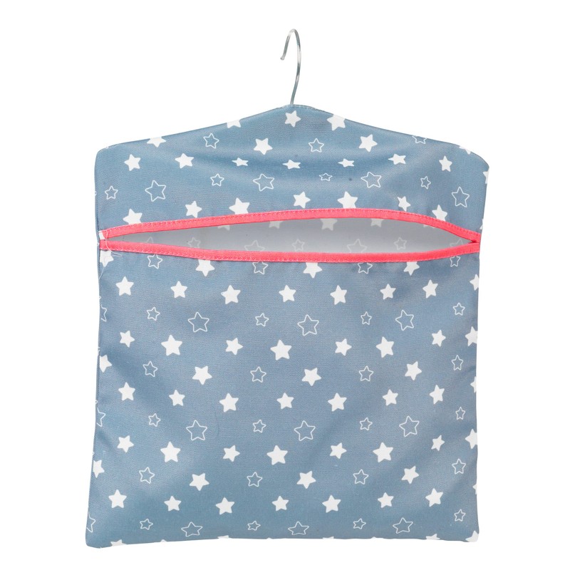 Kleeneze KL081599EU7 Twinkle & Shine Peg Bag with Hanger, Easy