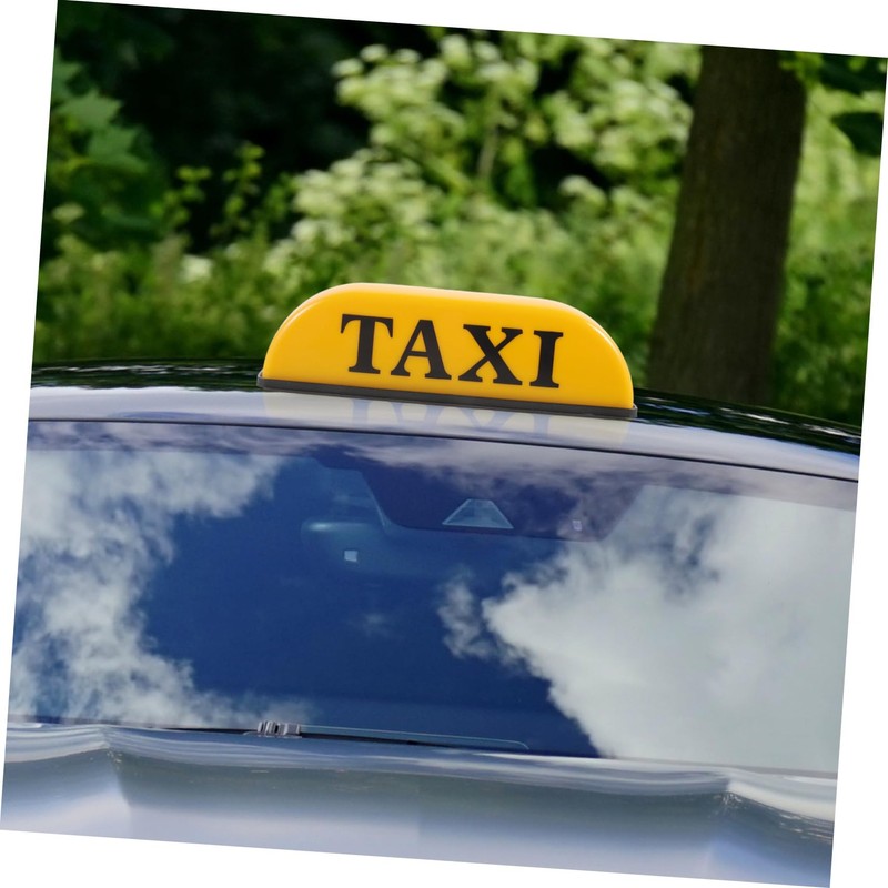 Operitacx Illuminated Sign Light for Taxi Led Car Sign Cab