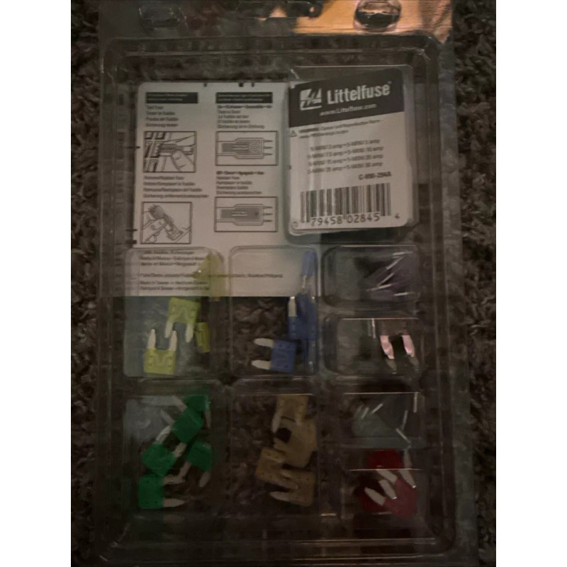 Littelfuse 00940462Z Mini Fuse Assortment - 40 Piece