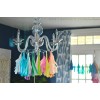 Quasimoon Tissue Paper Tassel Garland Kit - Powder Mix by