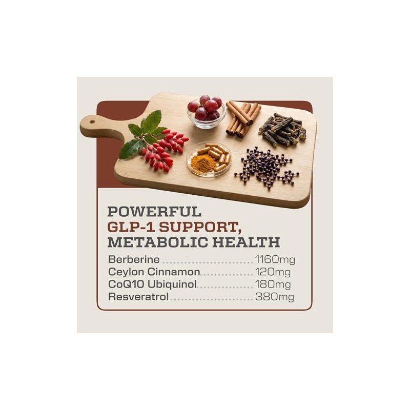 Earth Elixir Berberina 1200 Resveratrol 400 Coq10 200 Canela Ceilán
