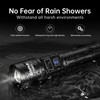 TrixHub Rechargeable Flashlights 2 Pack, Super Bright High Lumens Flash