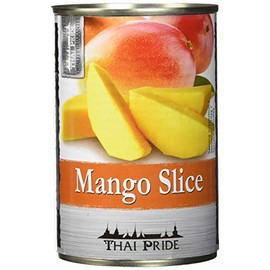 Thai Pride Mango Slices, Slightly Sugared, Pack of 1 (1 x 425 g)