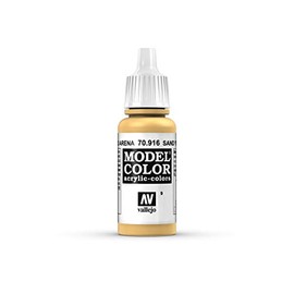 Vallejo Model Color 70916 Sand Yellow (17ml)