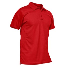 MAGCOMSEN Mens Golf Polo Shirts Short Sleeve Shirts Golf T Shirts for Men Casual Shirts Fishing Shirts Work Shirts Quick Dry Shirts Summer Shirts Golf Polo Shirts for Men