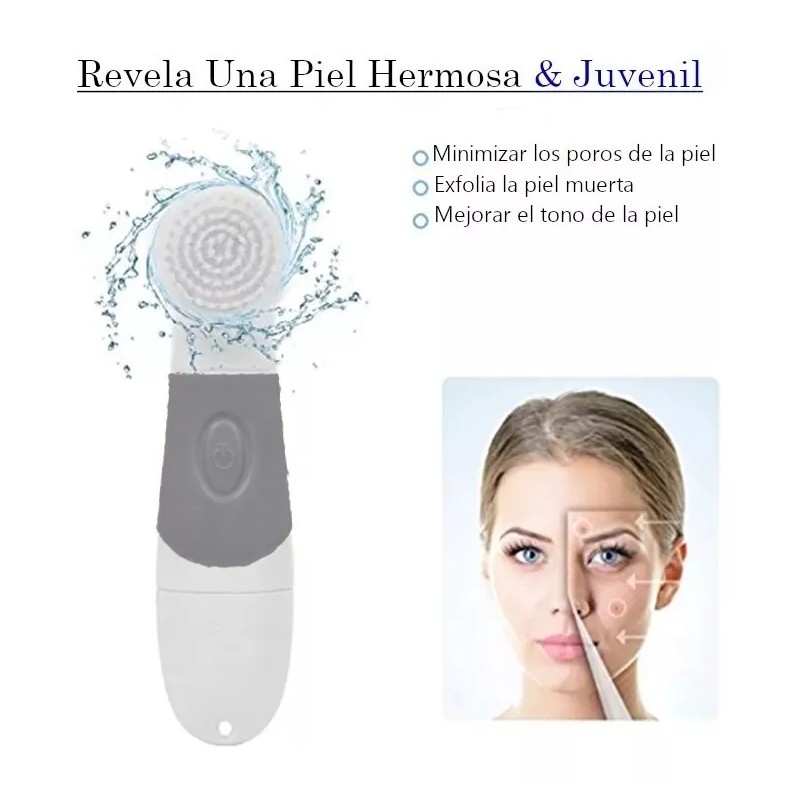 Cnaier Cepillo Limpiador Facial Exfoliante 9 En 1