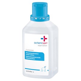Schulke Octenisan Wash Lotion 500ml, Antimicrobial Body Wash for Skin and Hair, Whole Body Cleanser, Sensitive Skin Wash, Antibacterial Shower Gel, Perfume Free