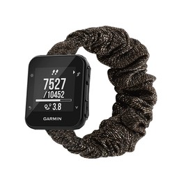 Band Compatible with Garmin Forerunner 35，Embroidery Stretchy Wristband Loop Adjustable Strap for Forerunner 35