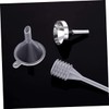 ABOOFAN 1Set Mini Funnel Dispensing Metal Plastic Tool for Liquid