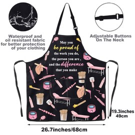 JNIAP Wax Boss Apron Wax Technician Gifts Coochie Waxer Apron Wax Specialist Apron Waxing Queen Aesthetician Apron, May You Be Wax Boss Purple Bed Ap, Large