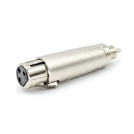 CABLEPELADO 1 x XLR Female to RCA Male XLR to RCA Male Connector Suitable for Mixers, Microphones, Amplifiers, Equalizers, Keyboards, Guitars, Electric Piano etc