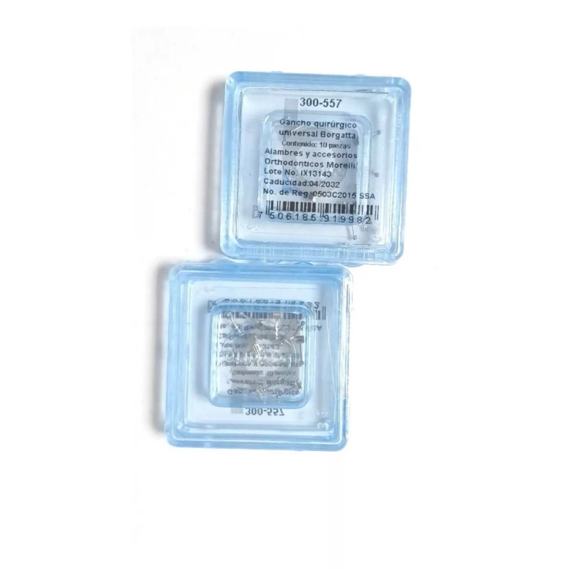 Borgatta Kit Ganchos Quirúrgico Universal Borgatta 10 Pzs