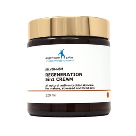 argentum plus - Silver-MSM Regeneration 5in1 Cream 100 ml for challenged, tired, mature, scarred and stressed skin