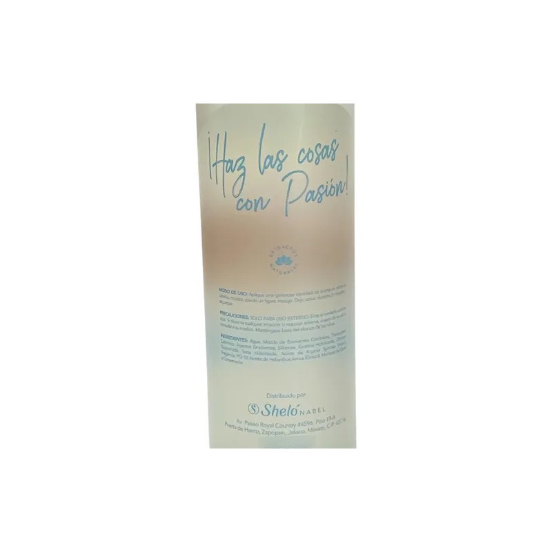 Shampoo De Argan Shelo Nabel® 530ml. 3 Piezas