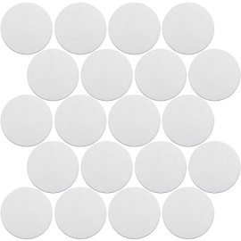 Sublimation Blanks Coasters, 20 Pcs 4 Inch Neoprene Round Sublimation Coasters Blank Heat Transfer Cup Mat for DIY Crafts Painting Heat Press Picture