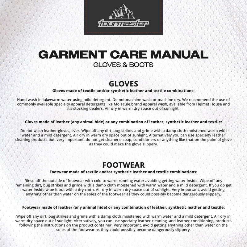 Tourmaster Storm Chaser Waterproof Motorcycle Gloves