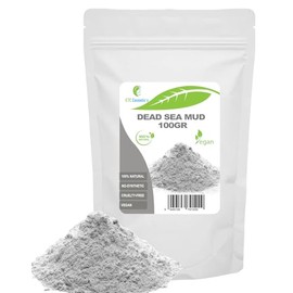 Dead Sea Mud - 100 gr - DIY Face Masks, Body Mask, Hair Mask, Soft Peels and Scrubs, Soap Making, Anti-Ageing & Skin firming, Natural And Chemical Free
