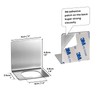 Daily Treasures 304 Stainless Steel Spray Bottle Holder Rack -