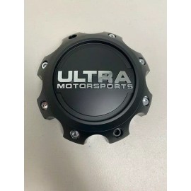 Ultra Motorsports Matte Black Center Cap With 2" Spacer 89-9779 89-9780 C812207